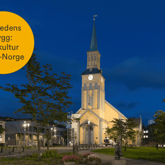 Storgata og Kirkeparken i Tromsø med håring til årets bygg: Lyskultur Nord-Norge