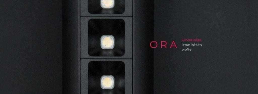 Banner for ORA - curved-edge linear lighting profile