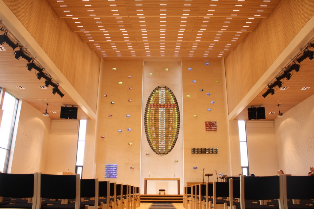 Belysning i Gulset kirke