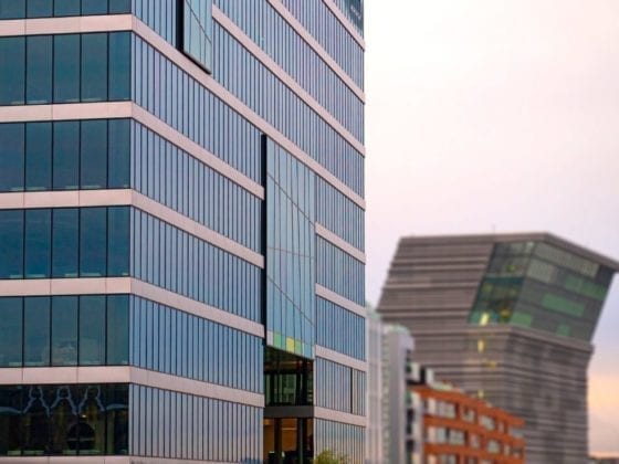 PWC-bygget fasade
