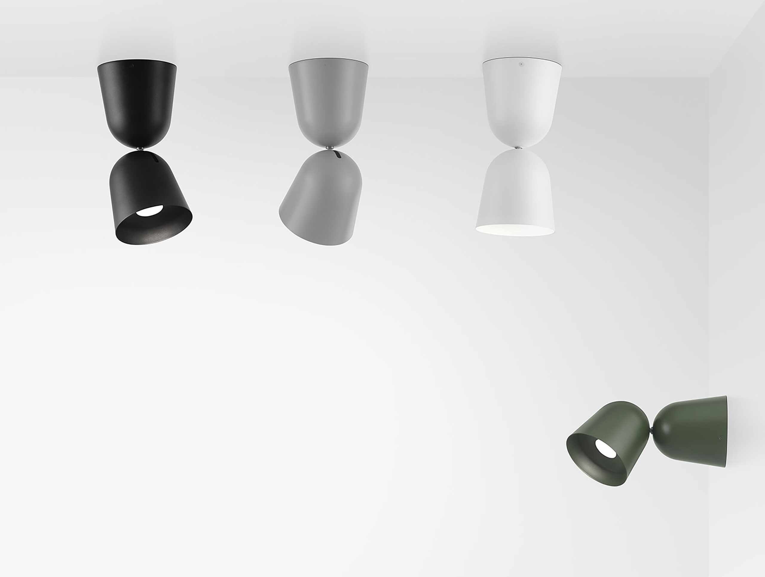 Convex spotlight til vegg og tak fra Zero